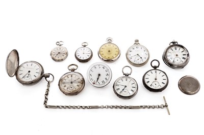 Lot 256 - A collection of Victorian and later pocket watches