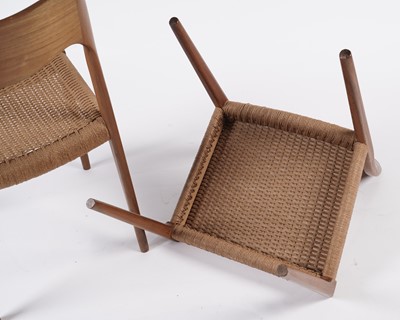 Lot 753 - A set of six model 71 chairs by Niels Otto Moller