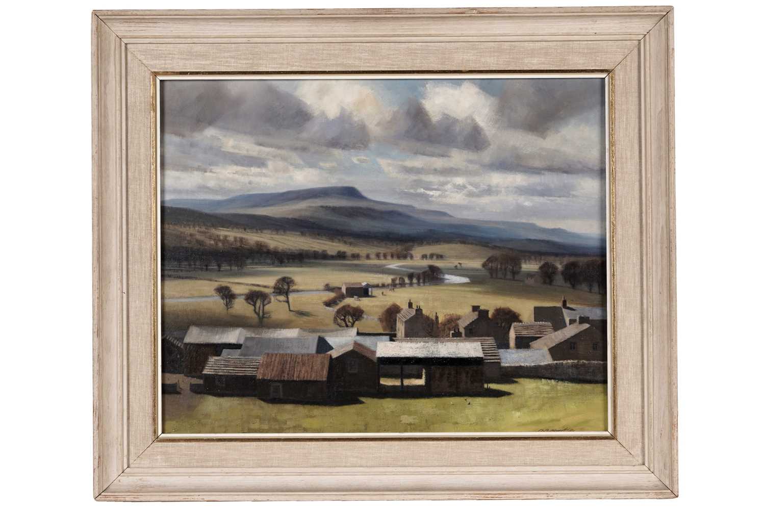 Lot 959 - Anne Brooke - Penhill, Wensleydale | oil