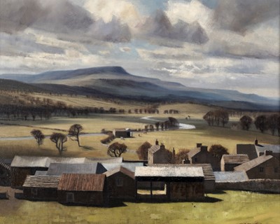 Lot 959 - Anne Brooke - Penhill, Wensleydale | oil