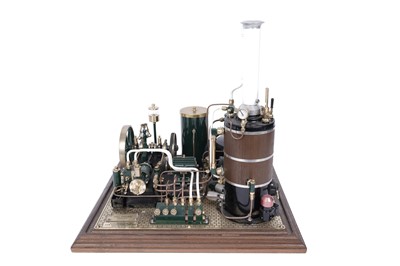 Lot 2 - A Vision Engineering Ltd., historic steam model of the York-Bolton Mill Engine & Steam Plant