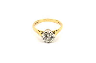 Lot 661 - A single stone solitaire diamond ring