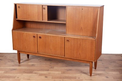 Lot 4 - Portwood Furniture of Stockport: a mid-20th Century teak sideboard