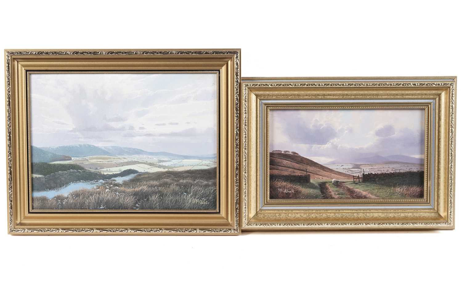 Lot 114 - Robert Ritchie - Autumn on Bewick Moor, and