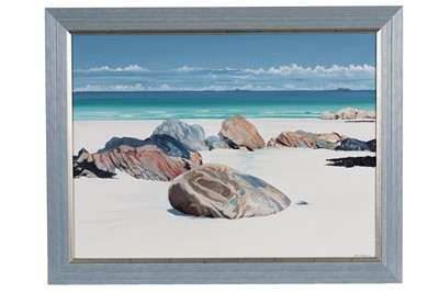 Lot 1019 - John Watling - Sea-Worn Stones | oil