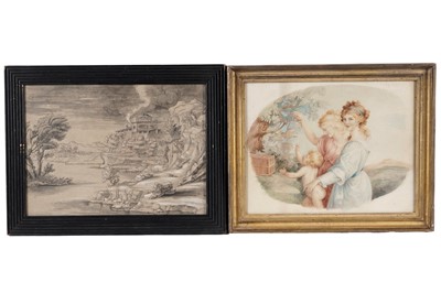 Lot 215 - Two early 20th Century watercolours