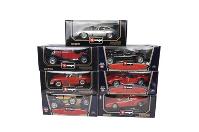 Lot 202 - A collection of Bburago 1:18 scale diecast model cars