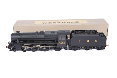 Lot 20 - A metal kit-built 0-gauge two rail electric 4-6-0 locomotive and six-wheel tender