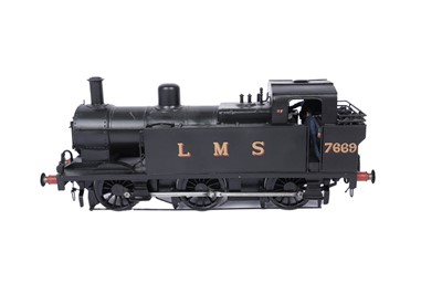 Lot 23 - A metal kit-built 0-gauge two rail electric 0-6-0 locomotive