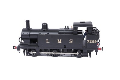 Lot 24 - A metal kit-built 0-gauge two rail electric 0-6-0 locomotive