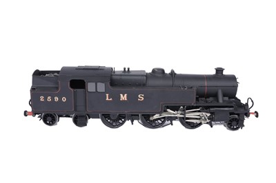 Lot 26 - A metal kit-built 0-gauge two rail electric 2-6-4 locomotive