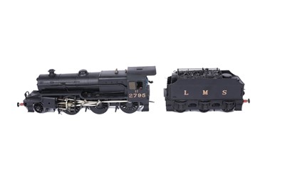 Lot 29 - A metal kit-built 0-gauge two rail electric 2-6-0 locomotive and six-wheel tender