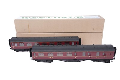 Lot 35 - Two boxed Westdale 0-gauge carriages