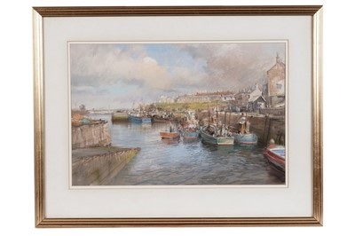 Lot 56 - Walter Holmes - Seahouses | pastel