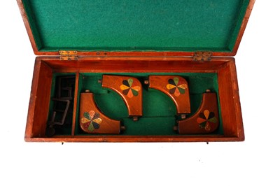 Lot 1393 - An early 20th Century table croquet set