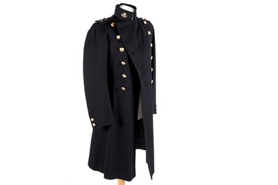 Lot 34 - A Welch Regiment Bandmasters Blue frock coat