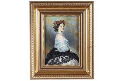 Lot 230 - After Franz Xaver Winterhalter - Princess Alice | oil