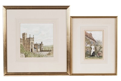 Lot 216 - Chris Sparrow | two watercolour scenes