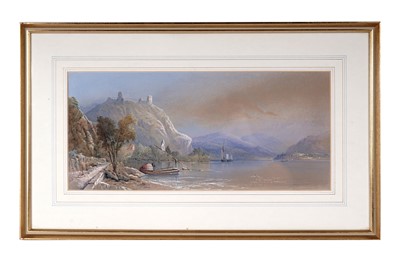 Lot 1636 - Edward Martindale Richardson - Continental Lake View | watercolour