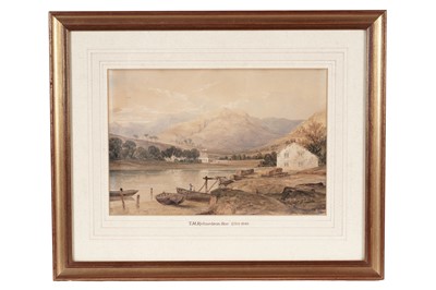 Lot 217 - Thomas Miles Richardson Snr - On the shores of a Lake | watercolour