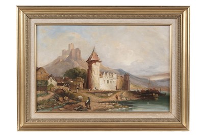 Lot 123 - Thomas Gambier Parry - Continental Landscape | oil