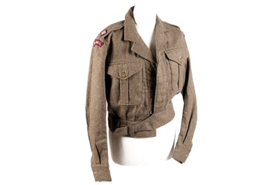 Lot 71 - British Military battledress blouse and trousers