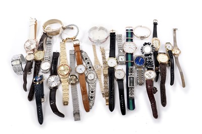 Lot 180A - A collection of wristwatches including: a Nina Myers