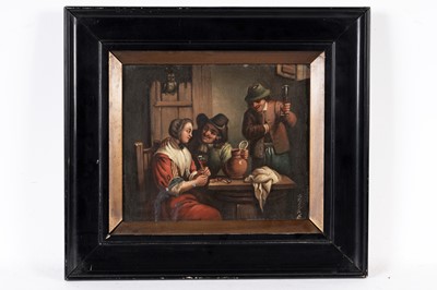 Lot 272 - After David Teniers - Tavern Interior | oil