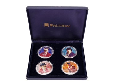 Lot 509 - A collection of commemorative coins sets