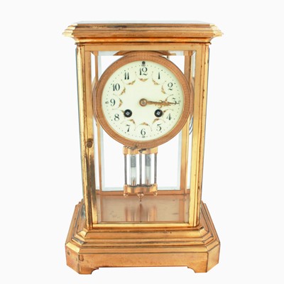 Lot 281 - Samuel Marti: an early 20th Century French four-glass mantel clock