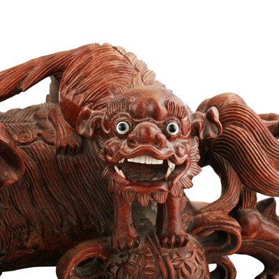 Lot 28 - An early 20th Century Japanese carved wood figure