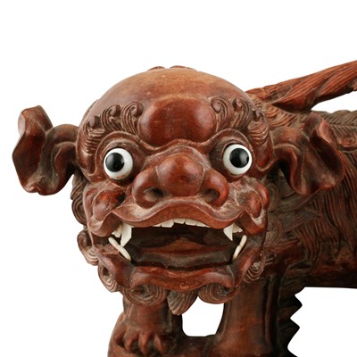 Lot 28 - An early 20th Century Japanese carved wood figure