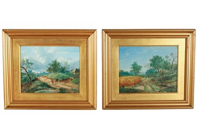 Lot 154 - Joseph Thors - Country scenes | oils on board