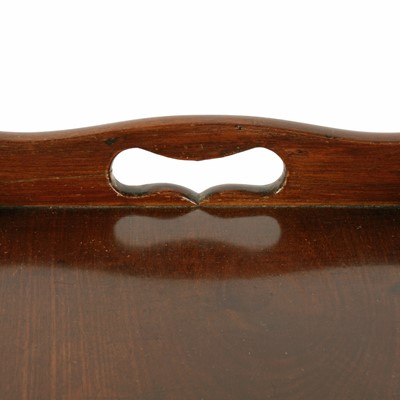 Lot 501 - A George III mahogany bedside cabinet