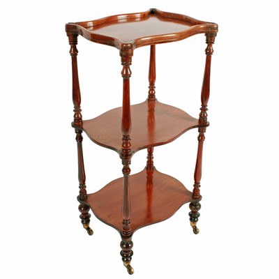 Lot 518 - A Victorian mahogany three tier étagère