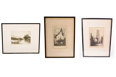 Lot 136 - Thee prints, various