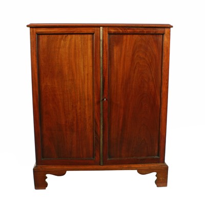 Lot 564 - A Victorian mahogany two door estate or file cabinet