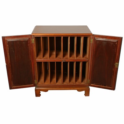Lot 564 - A Victorian mahogany two door estate or file cabinet