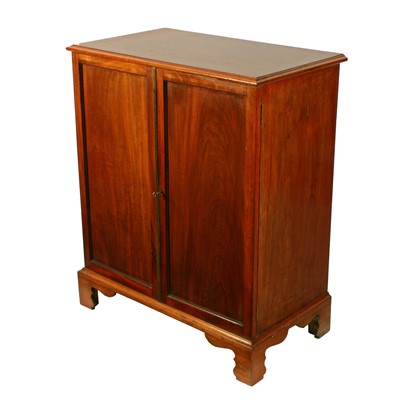 Lot 564 - A Victorian mahogany two door estate or file cabinet