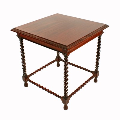 Lot 588 - A Victorian rosewood side/coffee table