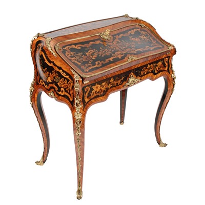 Lot 601 - An exhibition quality Louis XV style bureau en pente attributed to George Blake