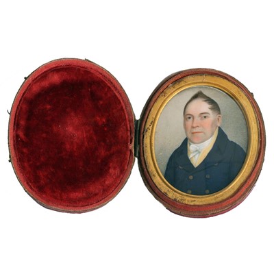 Lot 157 - A 19th Century portrait miniature of a Gentleman