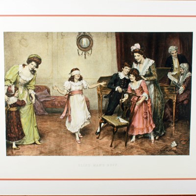 Lot 264 - Two coloured prints