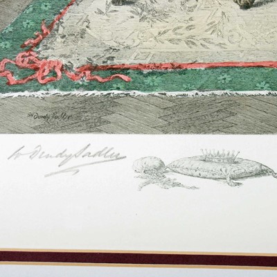 Lot 264 - Two coloured prints