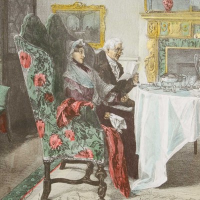 Lot 264 - Two coloured prints
