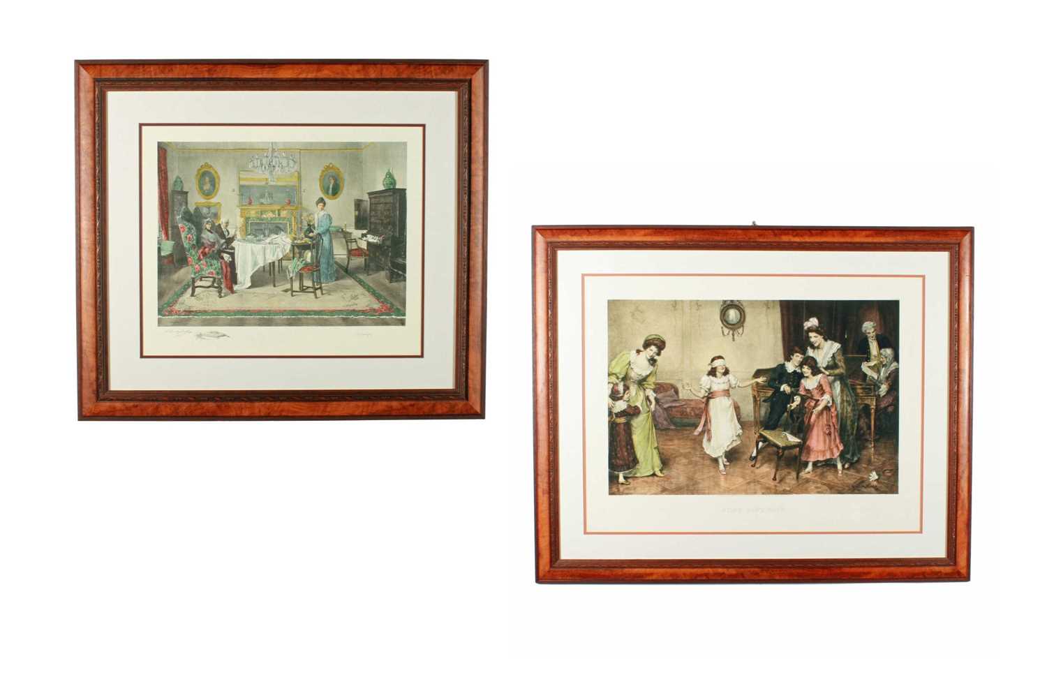Lot 264 - Two coloured prints
