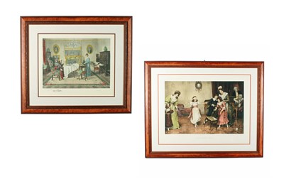 Lot 138 - Two coloured prints