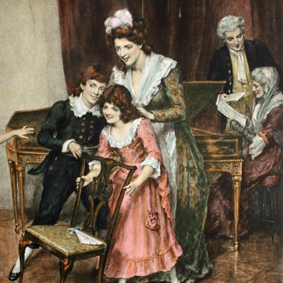 Lot 264 - Two coloured prints