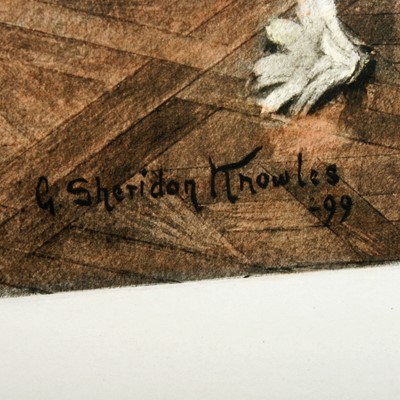 Lot 264 - Two coloured prints