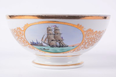 Lot 63 - A Scandinavian 19th Century porcelain bowl